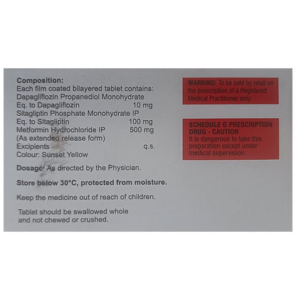 Daxiga SM 500 Tablet ER