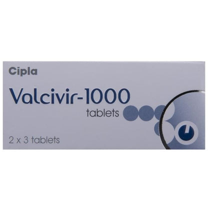 Valcivir 1000 Tablet