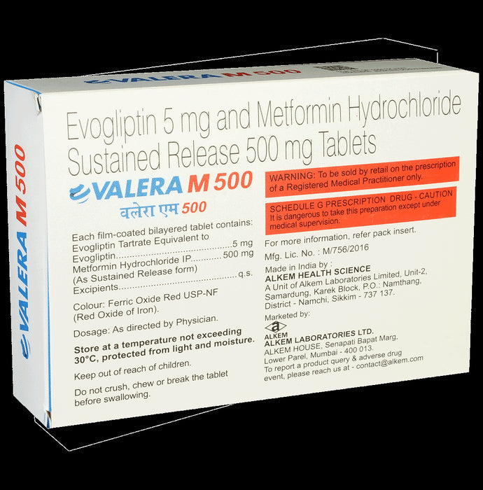 Valera M 500 Tablet SR