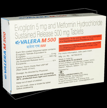 Valera M 500 Tablet SR