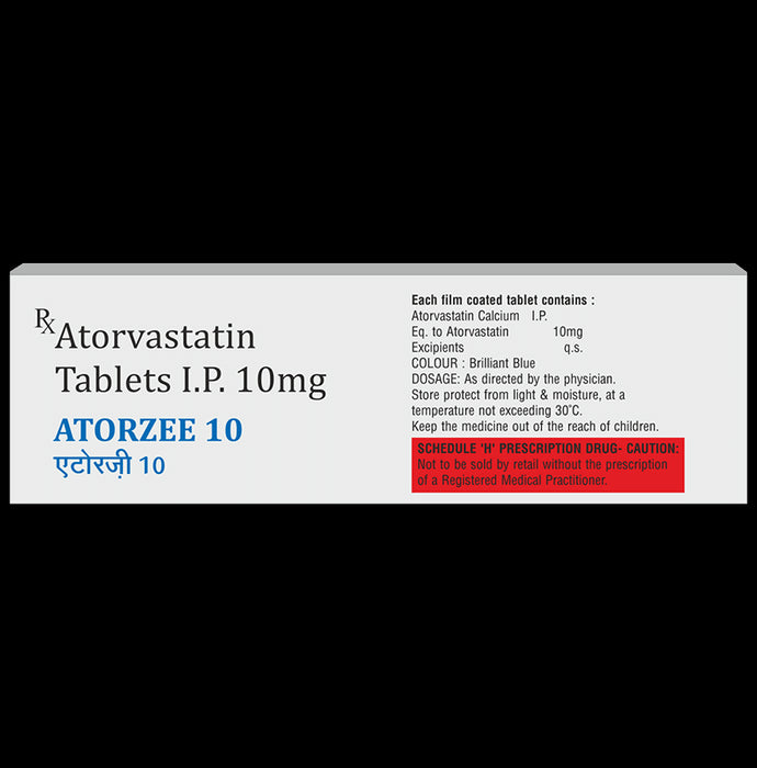 Atorzee 10 Tablet