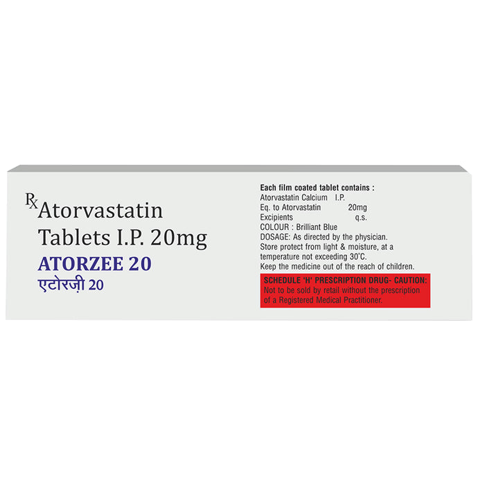 Atorzee 20 Tablet