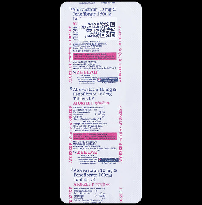 Atorzee F Tablet