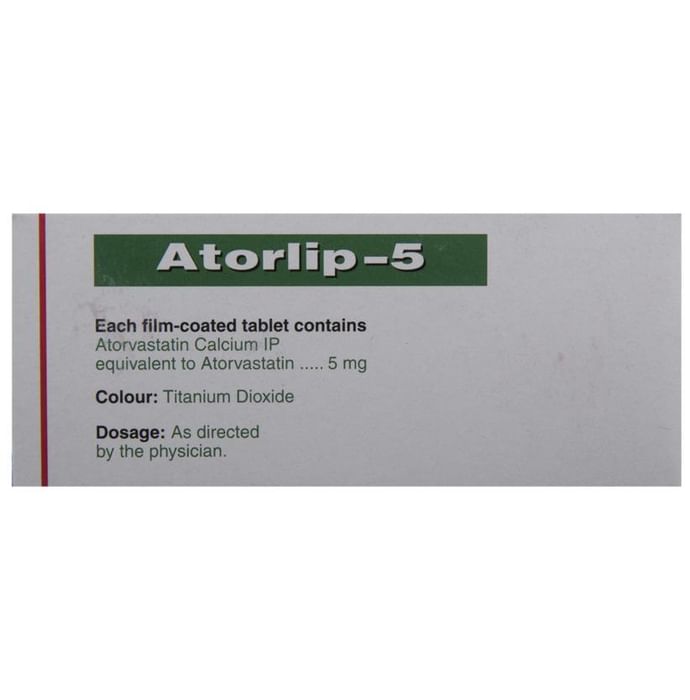 Atorlip 5 Tablet