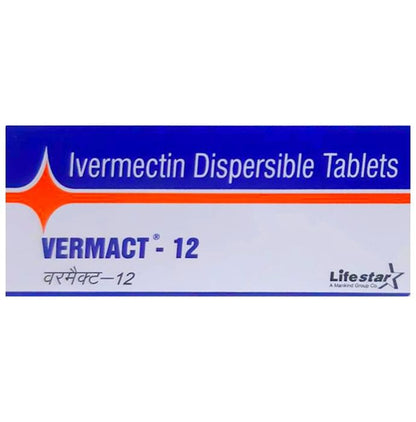 Vermact 12 Tablet DT - Classic Derma