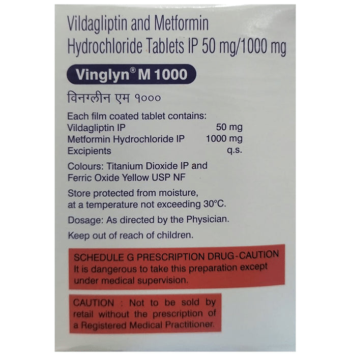Vinglyn M 1000 Tablet