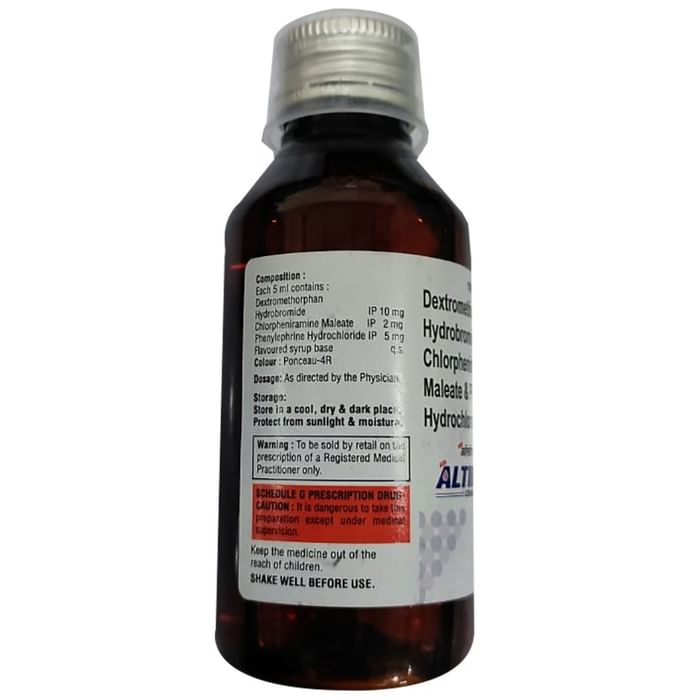 Altime CF Syrup Sugar Free