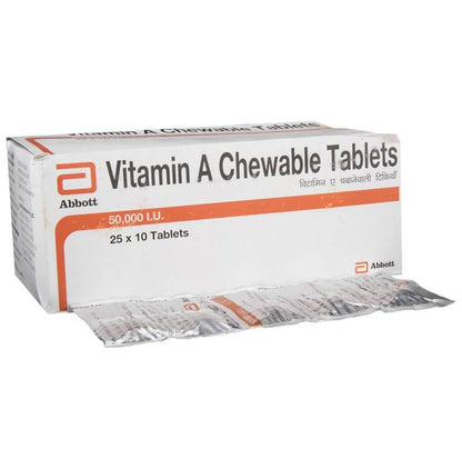 Vitamin A Chewable Tablet - Classic Derma