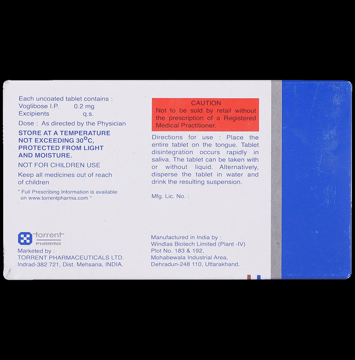 Voglitor MD 0.2 Tablet