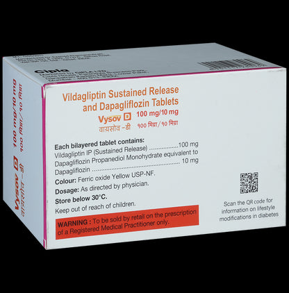 Vysov D 10mg/100mg Tablet SR
