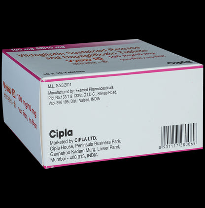 Vysov D 10mg/100mg Tablet SR
