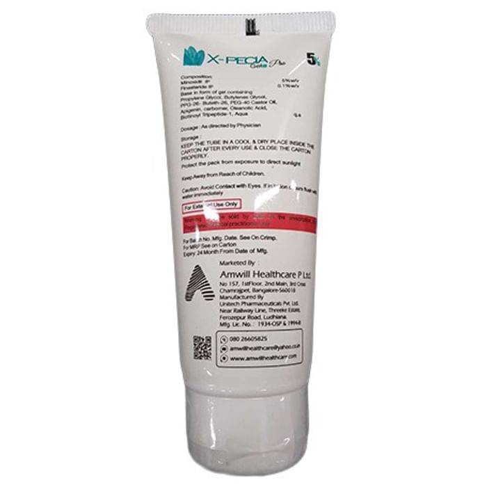 X-pecia Pro 5% Gel - Classic Derma
