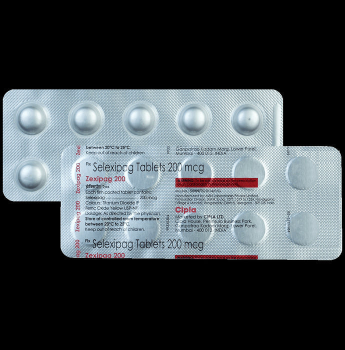 Zexipag 200mcg Tablet - Classic Derma