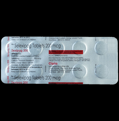 Zexipag 200mcg Tablet