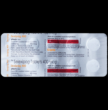 Zexipag 400mcg Tablet