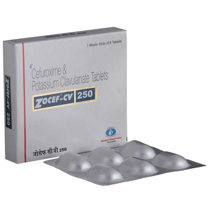 Zocef-CV 250 Tablet - Classic Derma