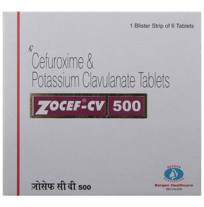 Zocef-CV 500 Tablet