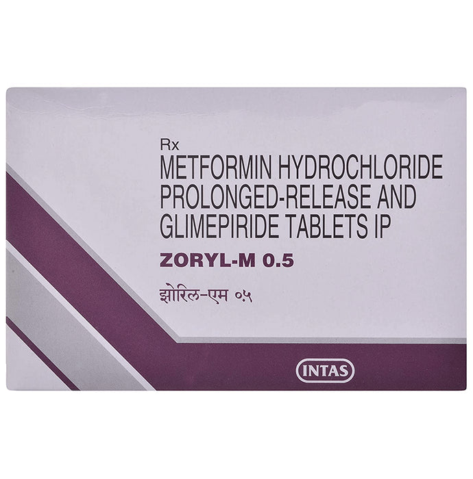 Zoryl M 0.5 Tablet PR - Classic Derma
