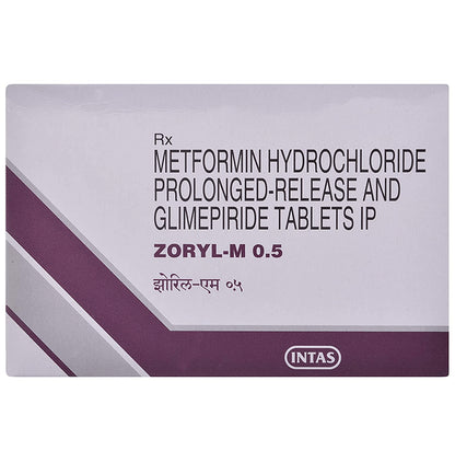 Zoryl M 0.5 Tablet PR - Classic Derma