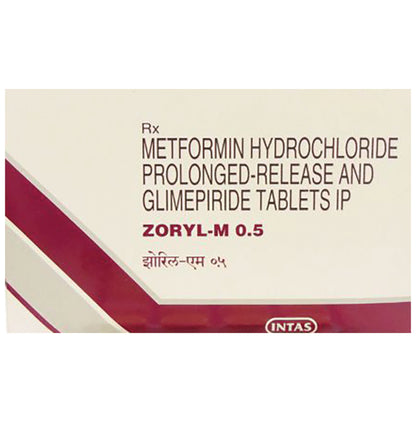 Zoryl M 0.5 Tablet PR