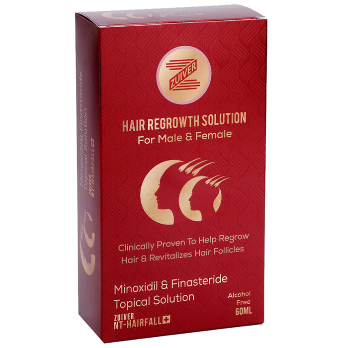 Zuiver Hair Regrowth + Solution Alcohol Free - Classic Derma
