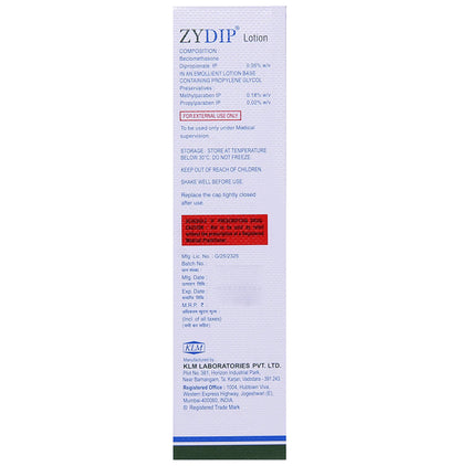 Zydip Lotion