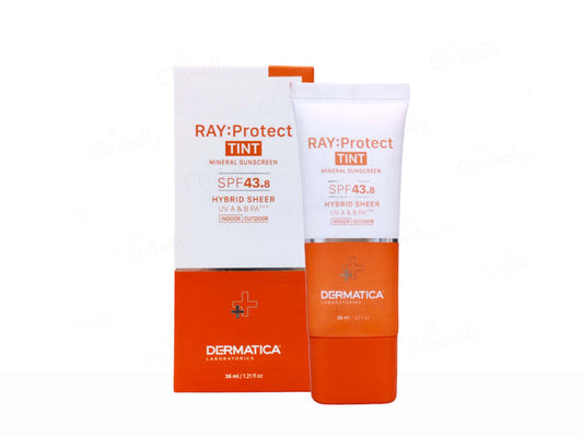 Dermatica-Ray-Protect-Tint-Mineral-Sunscreen - Classic Derma