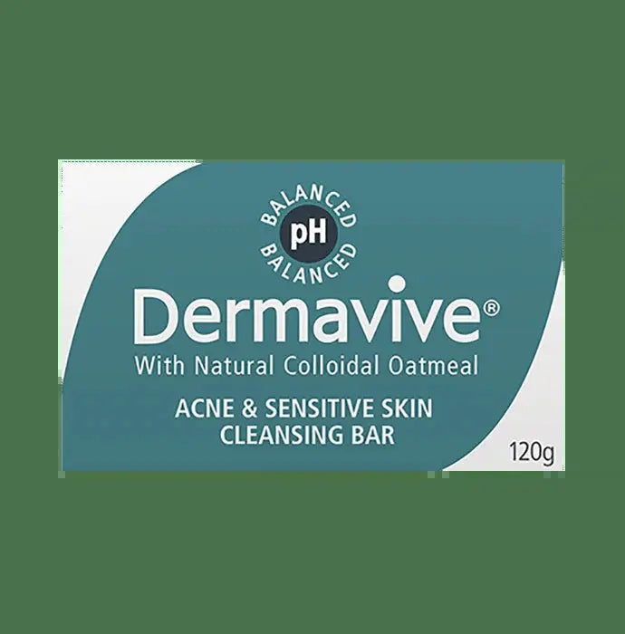 Dermavive Acne & Sensitive Skin Cleansing Bar - Classic Derma 