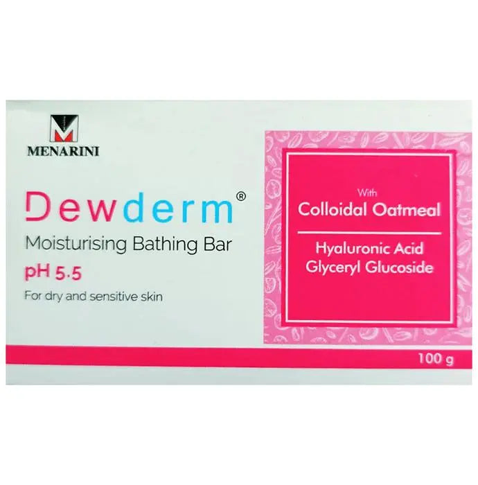 Dewderm Moisturising Bathing Soap | For Dry & Sensitive Skin - Classic Derma 