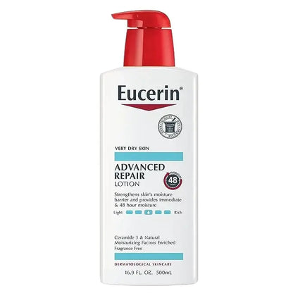 Eucerin Advanced Repair Body Lotion | 500 ml/16.9 Ounce - Classic Derma 