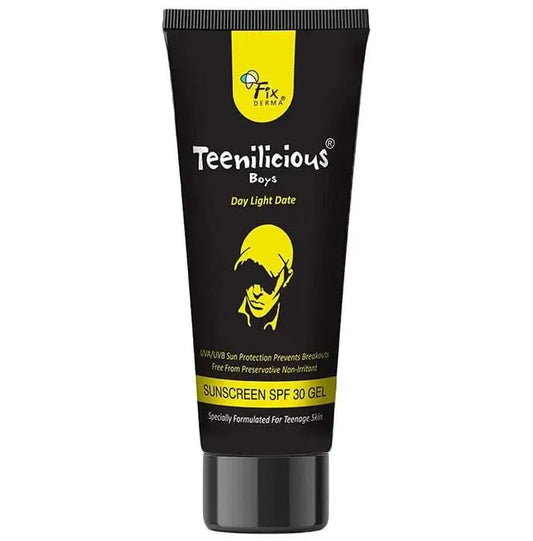 Fixderma Teenilicious Boys Sunscreen Gel SPF 30 - Classic Derma 