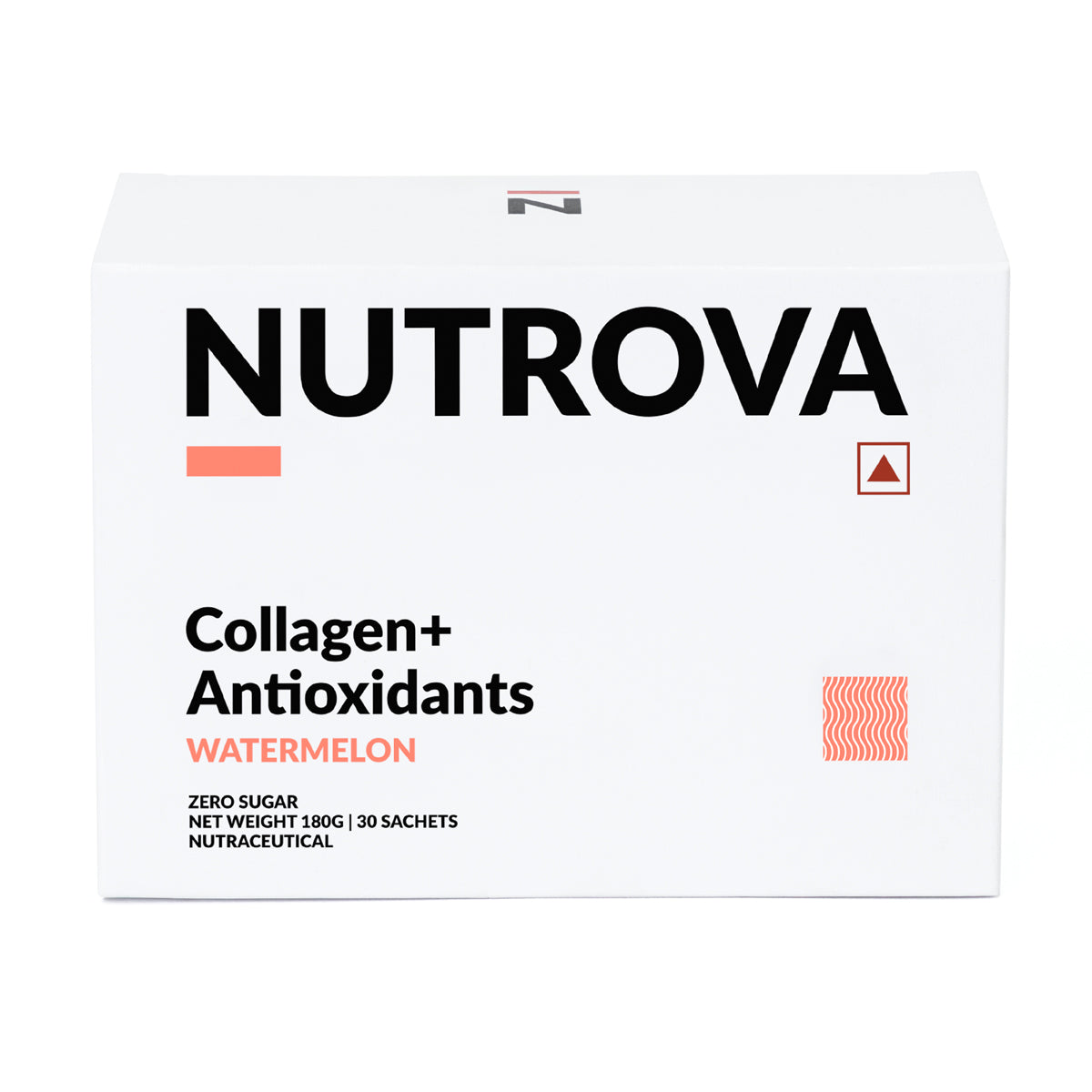 Nutrova Collagen+Antioxidants Zero Sugar Powder - Watermelon
