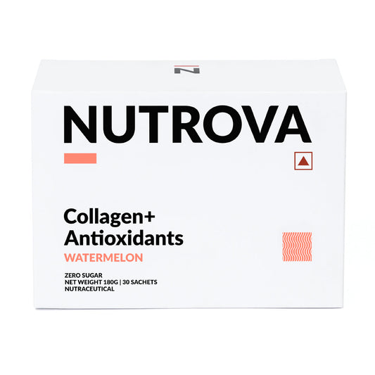 Nutrova Collagen+Antioxidants Zero Sugar Powder - Watermelon