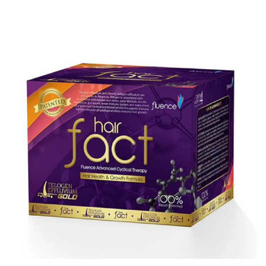 HAIR FACT FLUENCE ADVANCED THERAPY TELOGEN EFFLUVIUM GOLD KIT