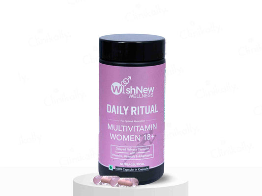 WishNew Wellness Daily Ritual Multivitamin Capsule For Women - Classic Derma