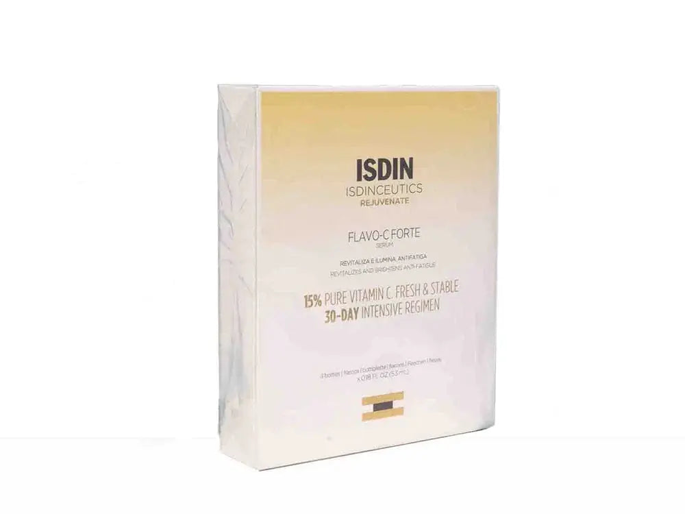 ISDIN Flavo-C Forte Serum (3 x 5.3 ml) | 3 x 0.18 Fl Oz