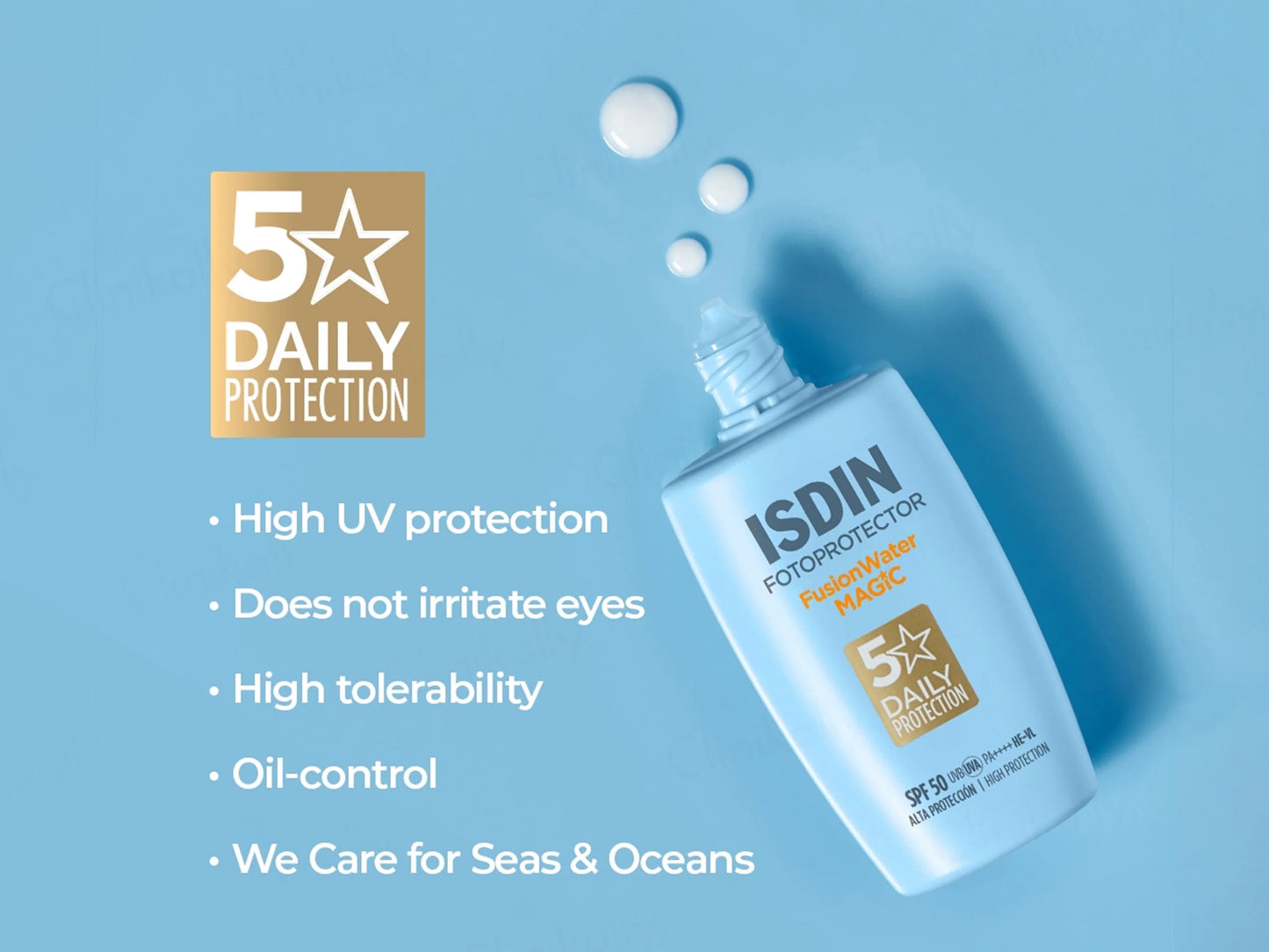 ISDIN Fotoprotector Fusion Water Magic Sunscreen SPF 50 PA++++