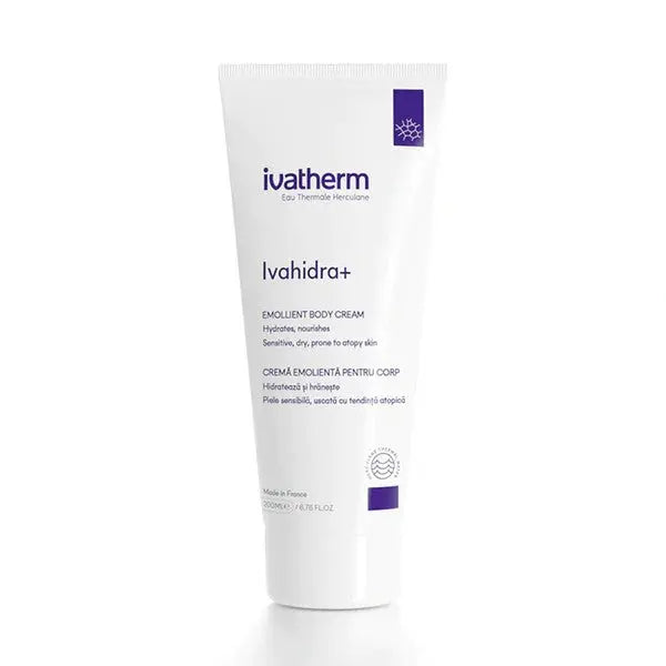 Ivatherm Ivahidra+ Emollient Body Cream 200ml - Classic Derma 