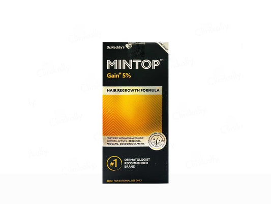 Mintop Gain+ 5 Solution - Classic Derma