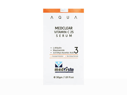 MEDISTE AQUA MEDCLEAR VITAMIN C 25 SERUM (30gm)