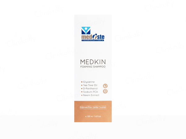 MEDISTE MEDKIN FOAMING SHAMPOO (100ML)