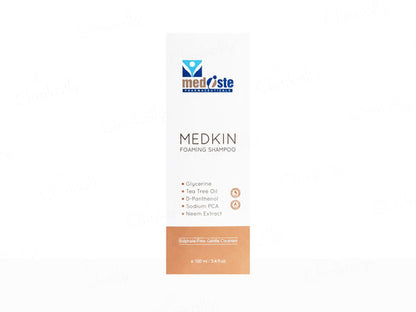 MEDISTE MEDKIN FOAMING SHAMPOO (100ML)