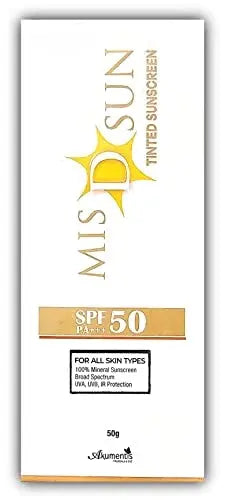 Mis D Sun Tinted Sunscreen Lotion Spf50 - Classic Derma 