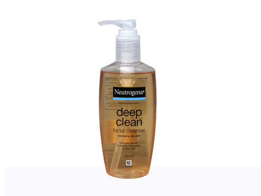 Neutrogena Deep Clean Facial Cleanser - Classic Derma 