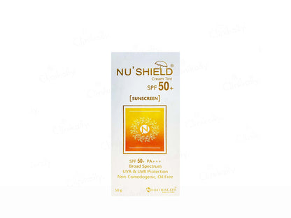 Nushield Cream Tint Sunscreen SPF 50+ - Classic derma