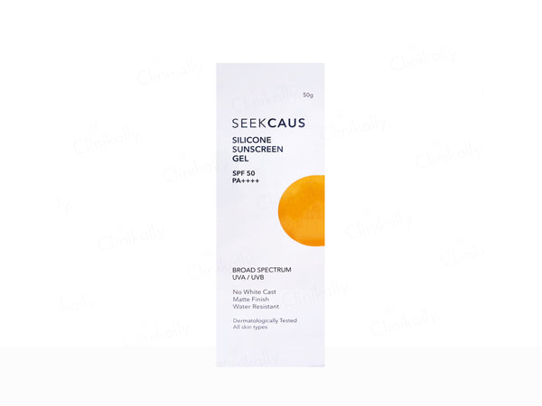 SEEKCAUS SILICONE SUNSCREEN GEL SPF 50+ (50g)
