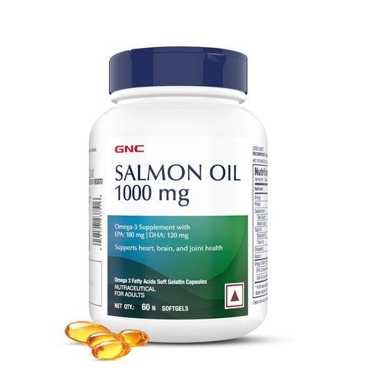 GNC Salmon Oil 1000mg Supports Joint Health - Classic Derma