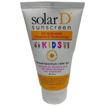 Solar D Kids Sunscreen SPF 50 - Classic Derma 