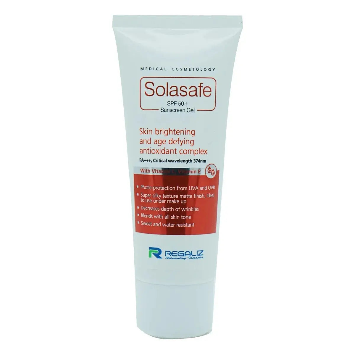 Solasafe Spf 50+ Sunscreen Gel - Classic Derma 