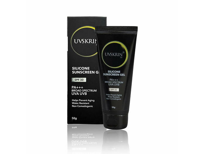 UVSkrin-SS-Silicone-Sunscreen-Gel-SPF-30 - Classic Derma